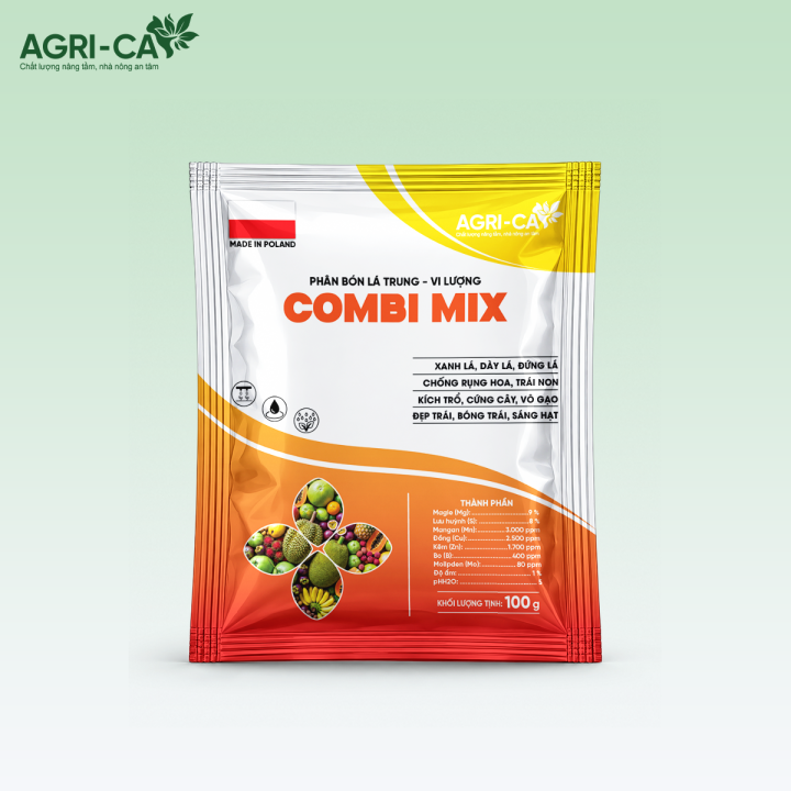 COMBI MIX - Xanh Lá, Chống Rụng Hoa, Trái Non (Nhập Khẩu Ba Lan)