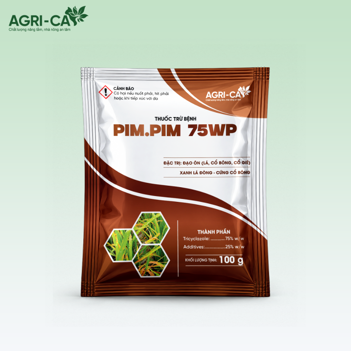 PIM PIM 75WP - Đặc trị Đạo Ôn Lá, Đạo Ôn Cổ Bông